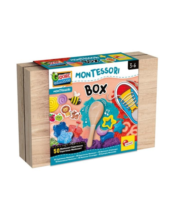 lisciani giochi Montessori Box Pudełko 50 aktywności 102594 LISCIANI główny