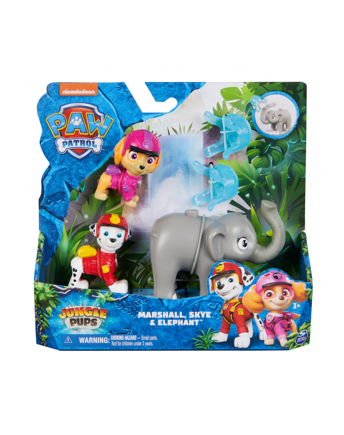 PAW PATROL Psi Patrol: Patrol z dżungli - figurki Marshall i Skye 6068630 p4 Spin Master główny