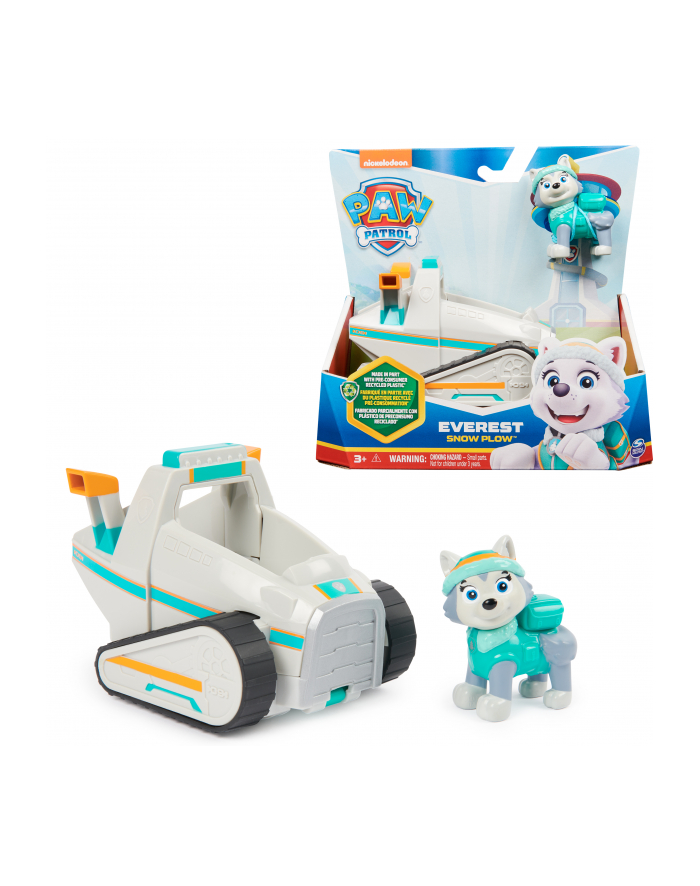 PAW PATROL Psi Patrol Pojazd pług śnieżny Everesta 6068772 Spin Master główny