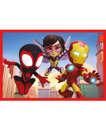 Clementoni Klocki obrazkowe 6el Spidey And His Amazing Friends 40661 nr 1
