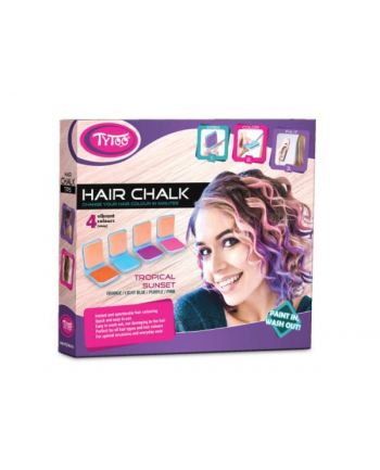 dante TYTOO Kreda do włosów Hair chalk Zestaw tropikalny 0109