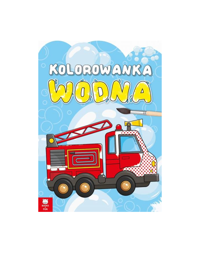 booksandfun Książka Kolorowanka wodna Pojazdy Books and fun główny