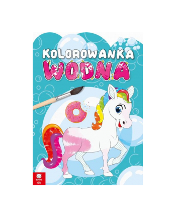 booksandfun Książka Kolorowanka wodna Kucyki Books and fun