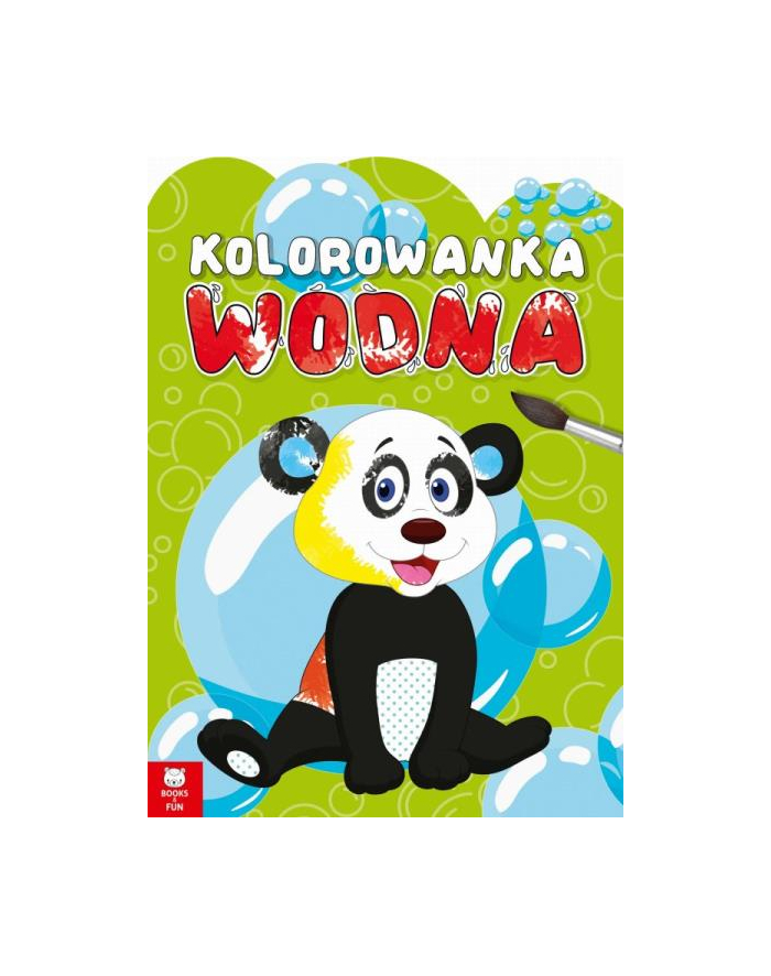 booksandfun Książka Kolorowanka wodna Zwierzęta w ZOO Books and fun główny