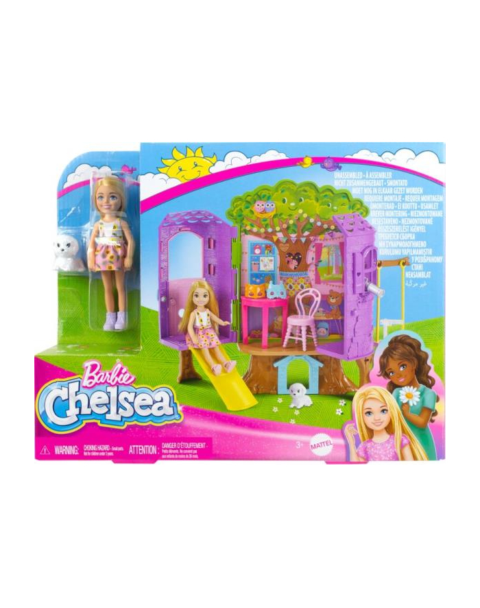 Barbie Chelsea Domek na drzewie HPL70 MATTEL główny