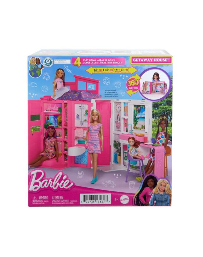 Barbie Przytulny domek HRJ76 p2 MATTEL główny