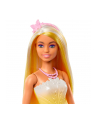 Barbie Lalka Księżniczka Żółto-różowy strój HRR09 MATTEL - nr 6