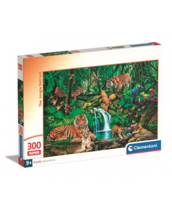 Clementoni Puzzle 300el Super Odosobnienie w dżungli. The Jungle Retreat 21725