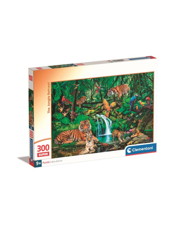 Clementoni Puzzle 300el Super Odosobnienie w dżungli. The Jungle Retreat 21725 główny