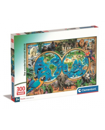 Clementoni Puzzle 300el Super The wonderful Animal World 21723