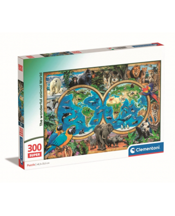 Clementoni Puzzle 300el Super The wonderful Animal World 21723