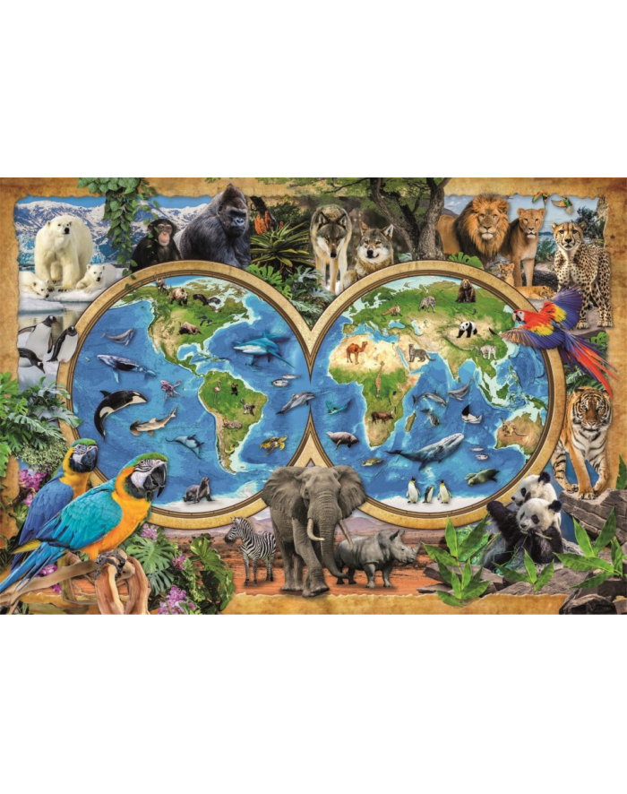 Clementoni Puzzle 300el Super The wonderful Animal World 21723 główny