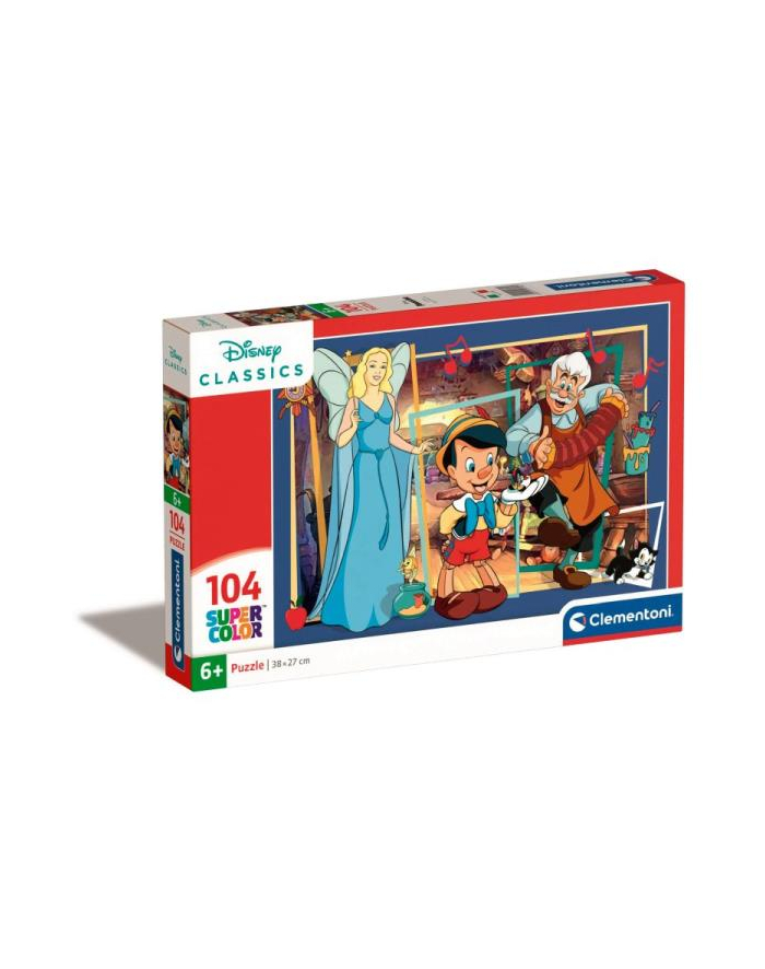 Clementoni Puzzle 104el Super Pinokio 25756 główny