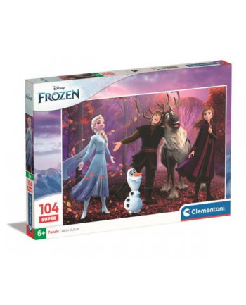 Clementoni Puzzle 104el Super Frozen Kraina Lodu 25771