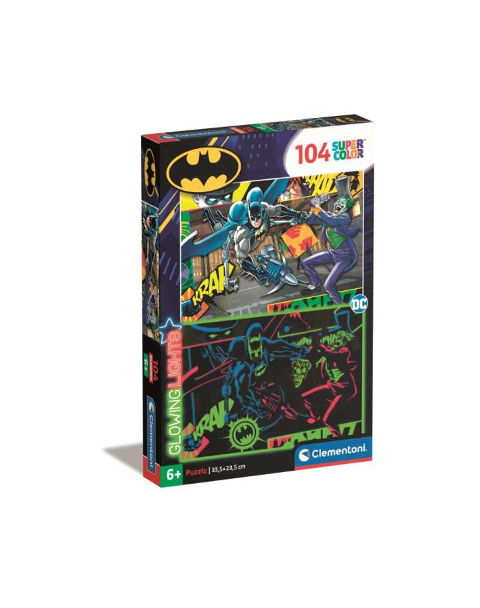 Clementoni Puzzle GLOWING 104el Batman 27175 główny