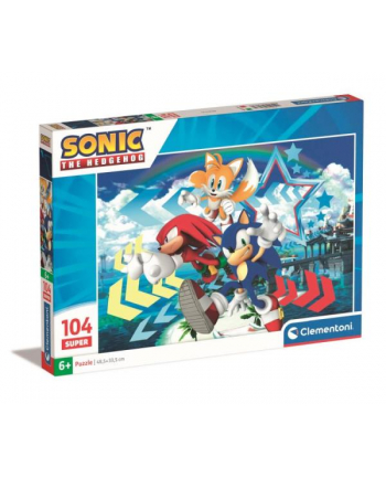 Clementoni Puzzle 104el Super Sonic 27267
