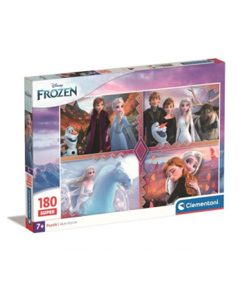 Clementoni Puzzle 180el Super Frozen Kraina Lodu 29786