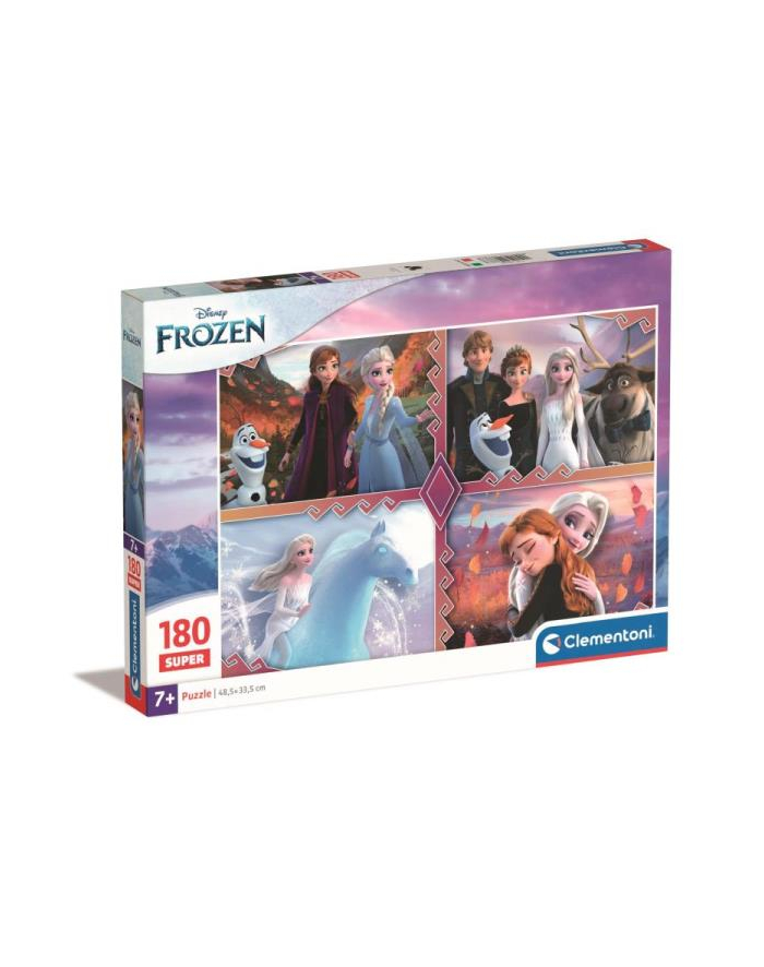 Clementoni Puzzle 180el Super Frozen Kraina Lodu 29786 główny