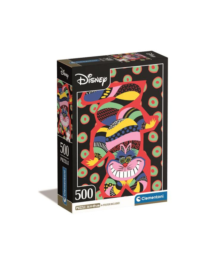 Clementoni Puzzle 500el Compact The Cheshire Cat 35533 główny