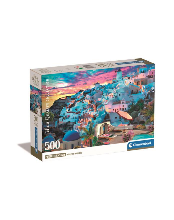 Clementoni Puzzle 500el Compact Greece View. Widok z Grecji 35540 główny