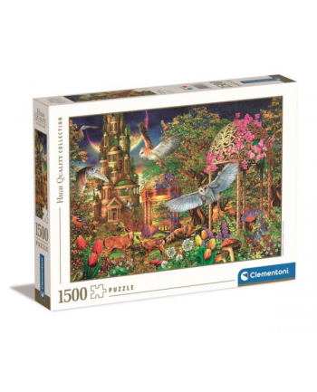 Clementoni Puzzle 1500el Woodland Fantasy Garden. Leśny ogród fantazji 31707