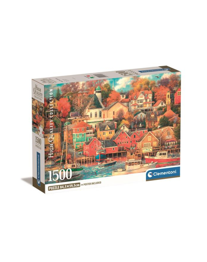 Clementoni Puzzle 1500el Compact Good Times Harbor 31713 główny