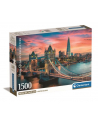 Clementoni Puzzle 1500el Compact Londyn o zmierzchu London twilight 31715 - nr 1