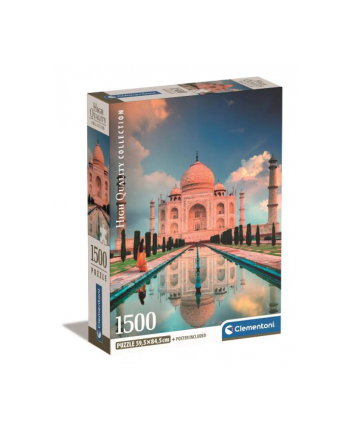 Clementoni Puzzle 1500el Compact Taj Mahal 31718