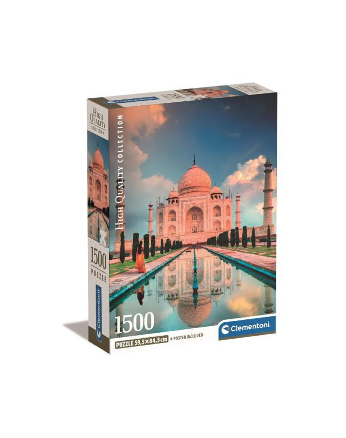 Clementoni Puzzle 1500el Compact Taj Mahal 31718 główny