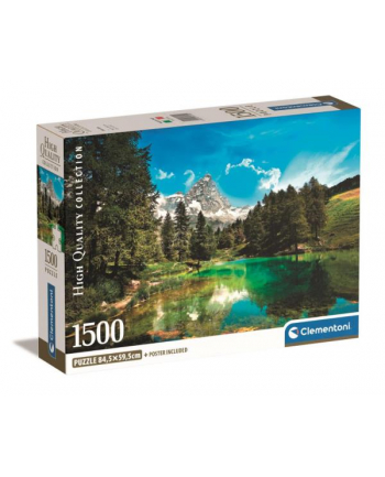 Clementoni Puzzle 1500el Compact Blue Lake 31720