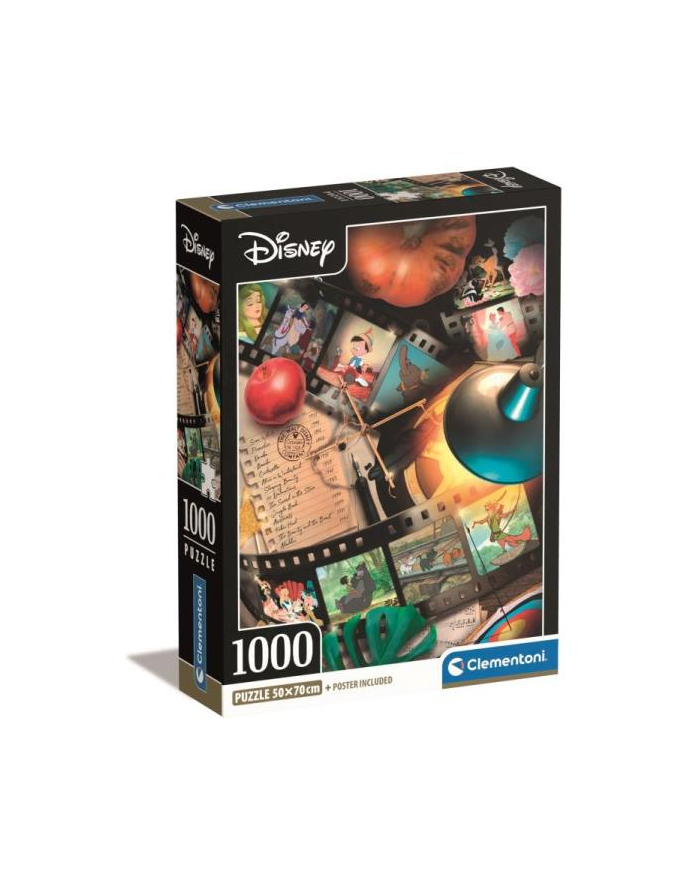 Clementoni Puzzle 1000el Compact Disney Classic Movies 39810 główny