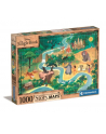 Clementoni Puzzle 1000el Story Maps Księga Dżungli 39816 - nr 1