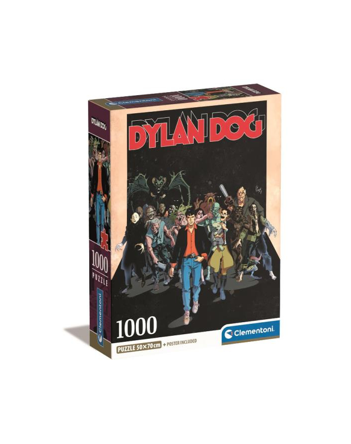 Clementoni Puzzle 1000el Compact Dylan Dog 39818 główny