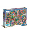 Clementoni Puzzle 1000el Compact Impossible Disney Emoji 39829 - nr 1
