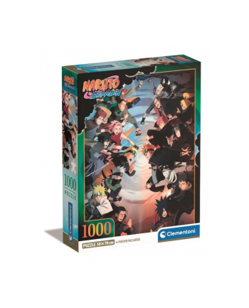 Clementoni Puzzle 1000el Compact Anime Naruto Shippuden 39832