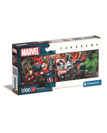 Clementoni Puzzle 1000el Panorama Marvel The Avengers 39839