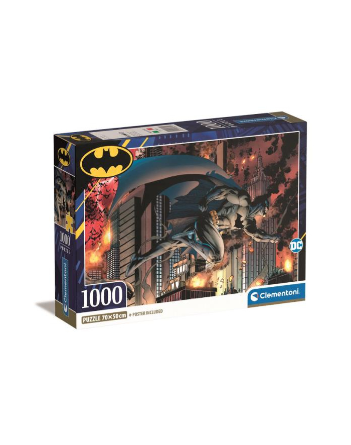 Clementoni Puzzle 1000el Compact Batman 39851 główny
