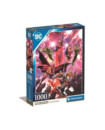 Clementoni Puzzle 1000el Compact DC Comics Justice League 39853