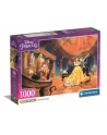 Clementoni Puzzle 1000el Compact Disney Princess. Piękna i Bestia 39854 - nr 1