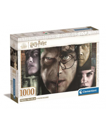 Clementoni Puzzle 1000el Compact Harry Potter 39855