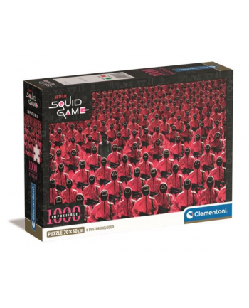 Clementoni Puzzle 1000el Compact Impossible Netflix Squid Game 39858