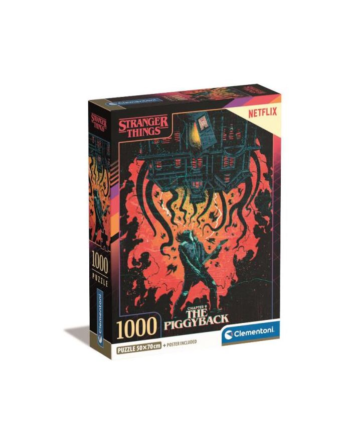 Clementoni Puzzle 1000el Compact Netflix Strangers Things 39861 główny