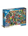 Clementoni Puzzle 1000el Compact Impossible DC Comics Justice League 39863 - nr 1