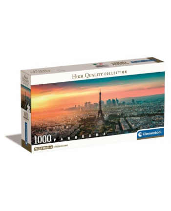 Clementoni Puzzle 1000el Panorama Paris. Paryż 39868