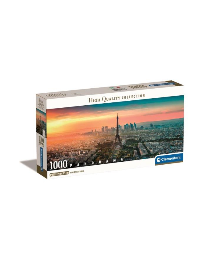 Clementoni Puzzle 1000el Panorama Paris. Paryż 39868 główny