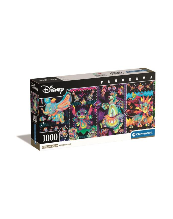 Clementoni Puzzle 1000el Panorama Compact Disney Joys 39876 główny