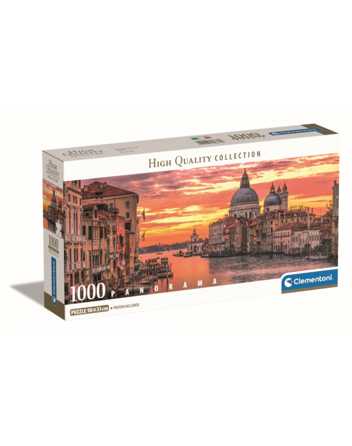 Clementoni Puzzle 1000el Panorama Canal Grande - Wenecja 39878 główny