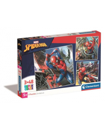 Clementoni Puzzle 3x48el square Marvel Spiderman 25316