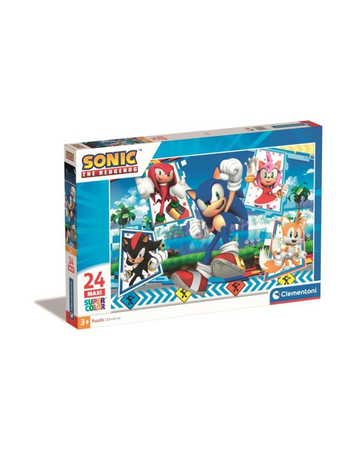Clementoni Puzzle 24el Maxi Sonic 28526 główny