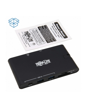eaton Adapter USBC DOCK,HDMI/VGA/GBE/ /HUB/S U442-DOCK3-B